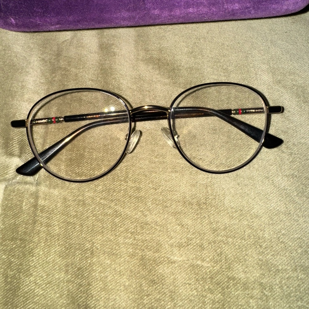 Gucci dark brown Round prescription  Glasses- frames